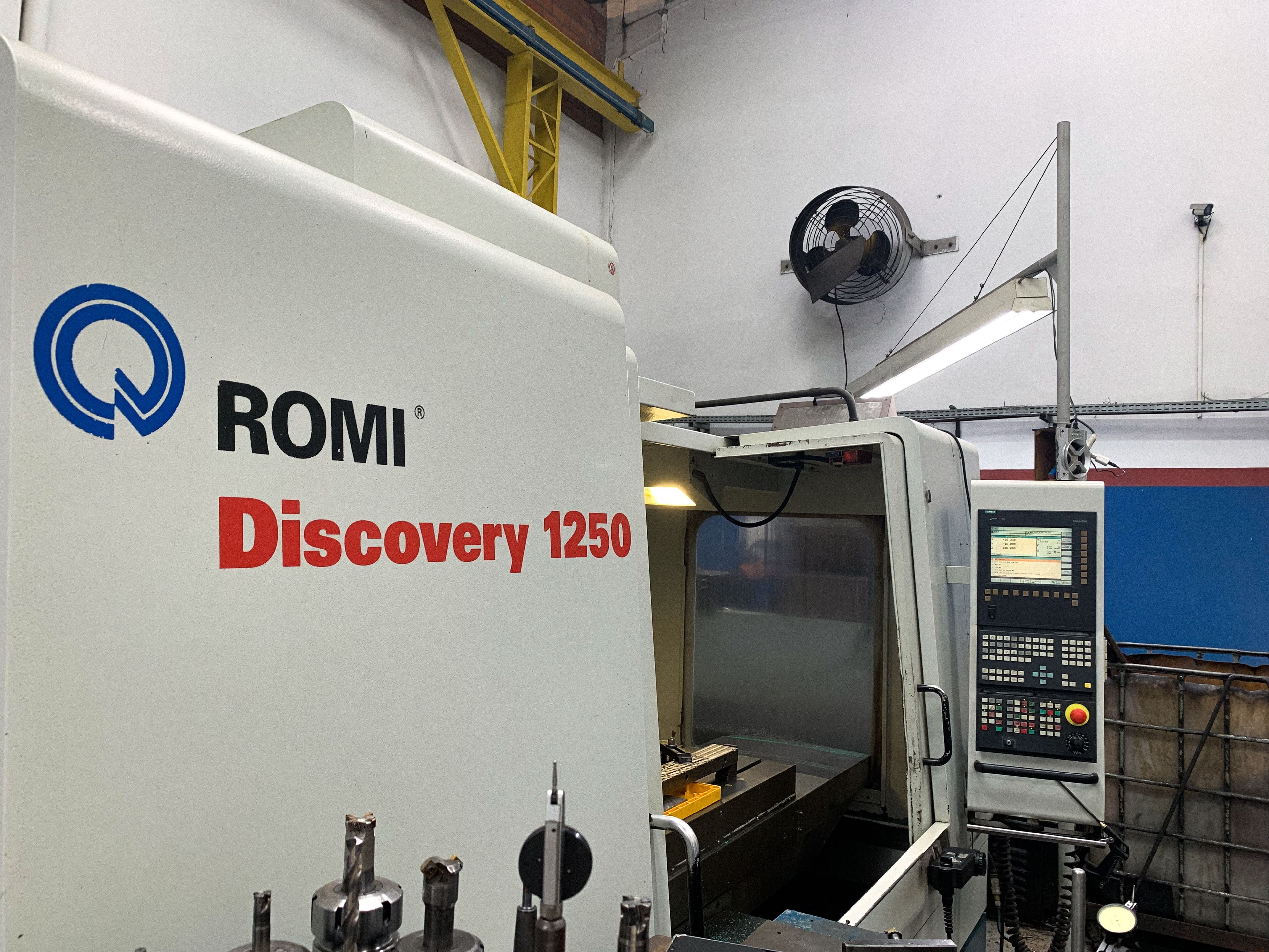 CENTRO DE USINAGEM CNC ROMI DISCOVERY 1250